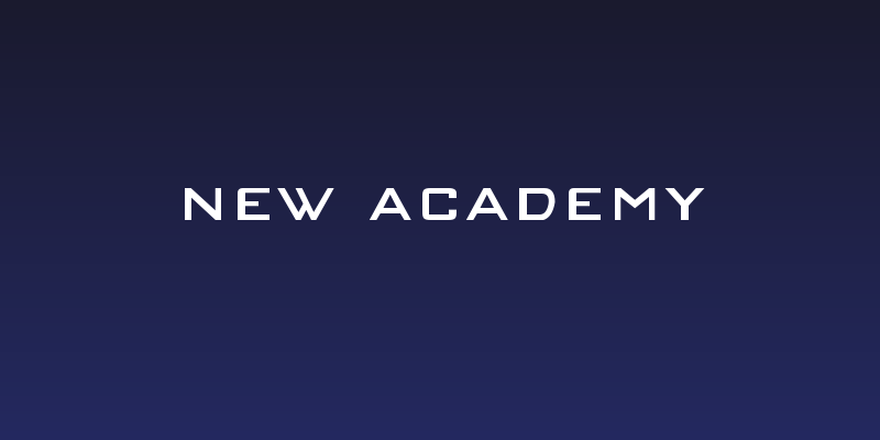 NEW ACADEMY Social Header