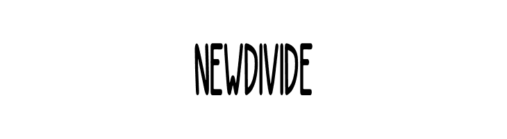 NEW DIVIDE  font caratteri gratis