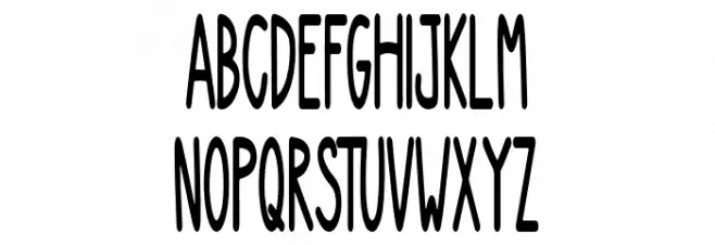 NEW DIVIDE Font UPPERCASE