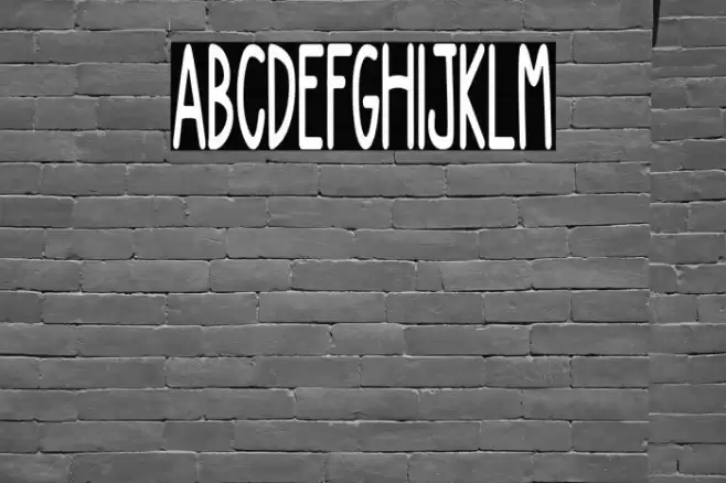 NEW DIVIDE Font examples