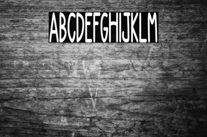 NEW DIVIDE Font examples