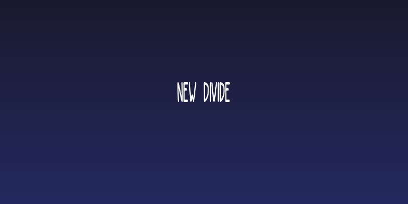 NEW DIVIDE Social Header