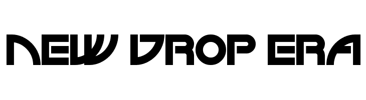 NEW DROP ERA  font caratteri gratis