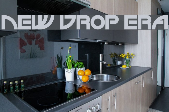 NEW DROP ERA Font examples