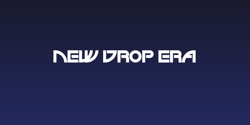 NEW DROP ERA Social Header