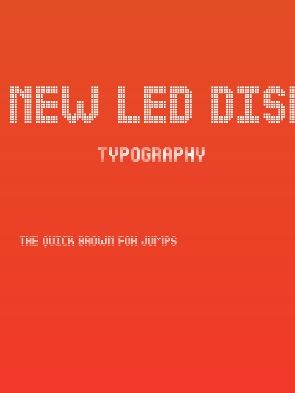 NEW LED DISPLAY ST Poster