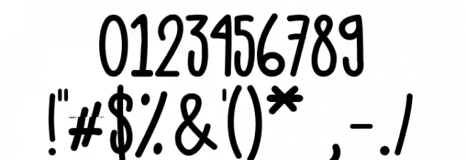 NEW STUDENT Font OTHER CHARS