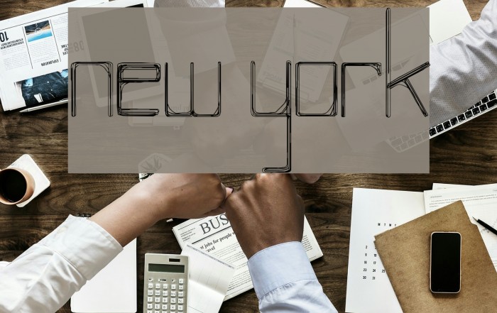 NEW YORK Font examples