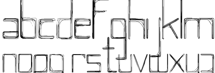 NEW YORK Font LOWERCASE