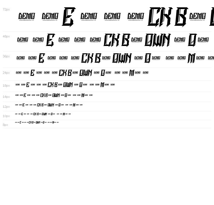 NEWBLACKDEMO Waterfall