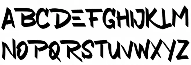NEWKIDS CREW ikiiko.com Schriftart Groß