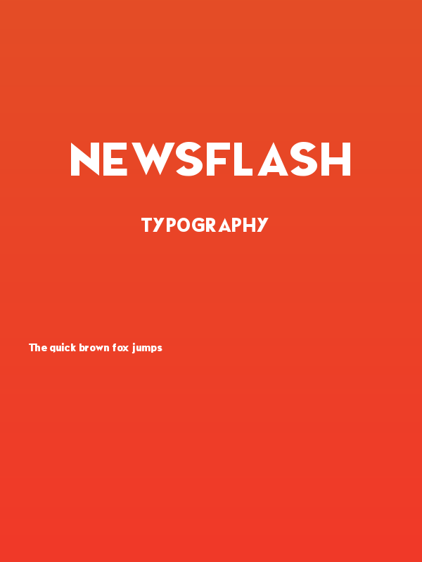 NEWSFLASH Poster