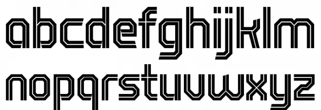 NEXERA خط أحرف صغيرة