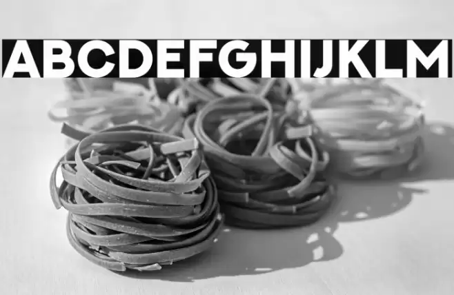 NEXTART-Heavy Font examples