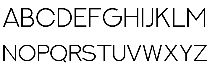 NEXTART-Light Font LOWERCASE