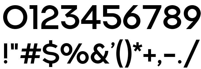 NEXTART-SemiBold Font OTHER CHARS