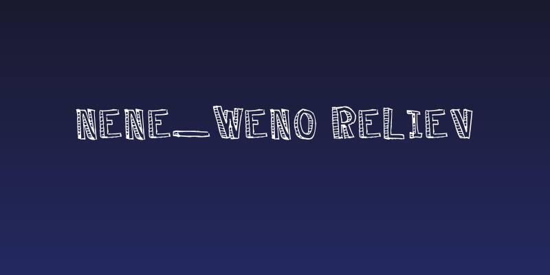 NeNe_WeNo Reliev Social Header