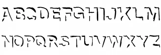 NeNe_WeNo Shadow HandWrite Polices MAJUSCULES