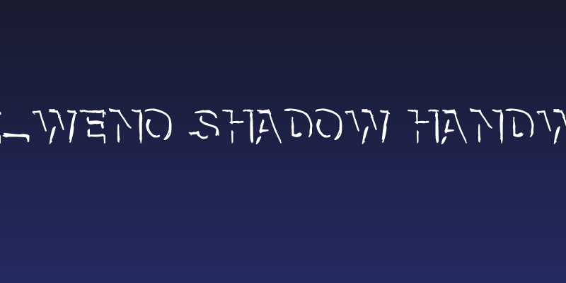NeNe_WeNo Shadow HandWrite Social Header