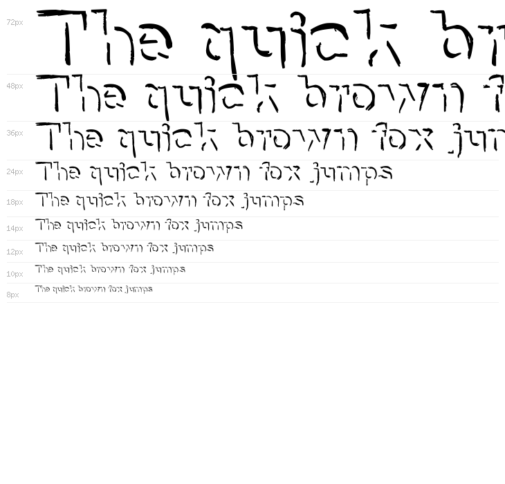 NeNe_WeNo Shadow HandWrite Waterfall