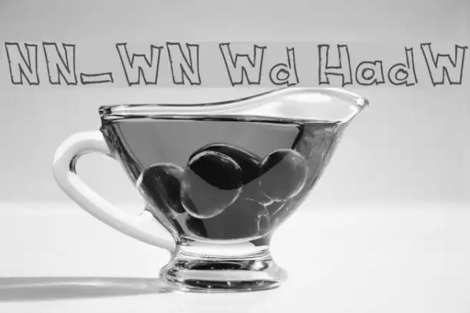 NeNe_WeNo Width HandWrite フォント examples