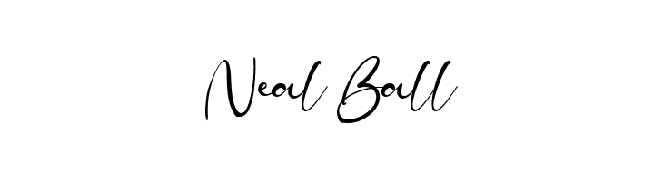 Neal Ball  免费字体下载