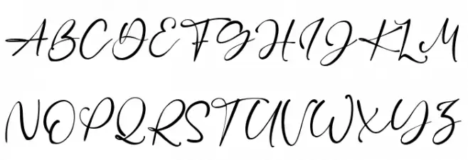 Neal Ball Font UPPERCASE