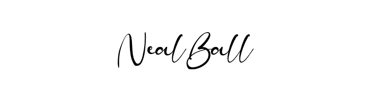 NealBall  Скачать бесплатные шрифты