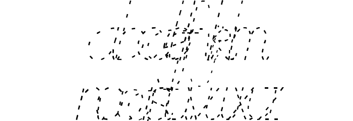 NealFont Font LOWERCASE
