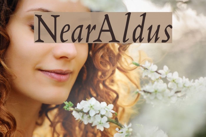 NearAldus Font examples