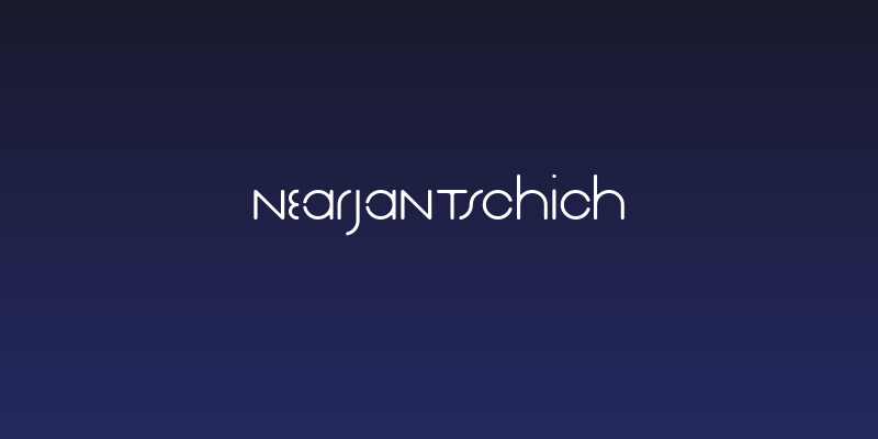 NearJanTschich Social Header