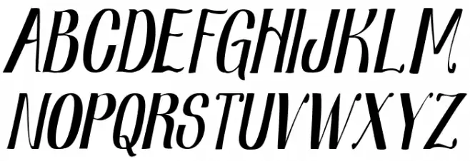 Nearly Dignified Light Italic Шрифта ВЕРХНИЙ