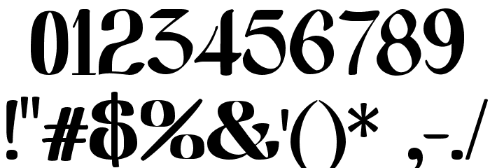 Nearly Dignified Font OTHER CHARS