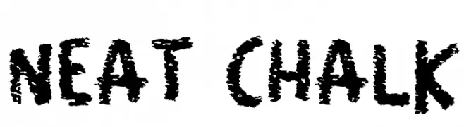 Neat Chalk  Fuentes Gratis Descargar
