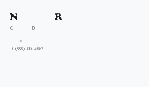 NeatifiedRegular Business Card