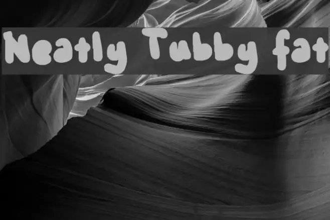 Neatly Tubby fat Example 3