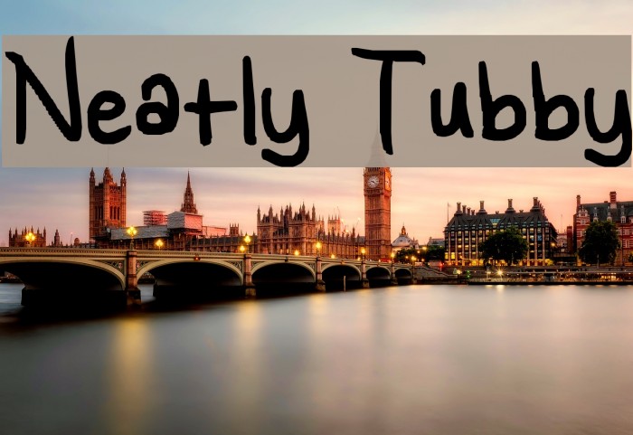 Neatly Tubby Polices examples