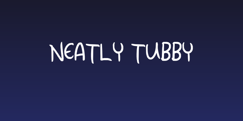 Neatly Tubby Social Header