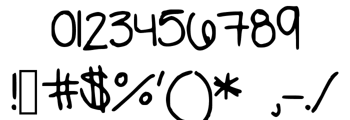 Neatnpretty Font OTHER CHARS