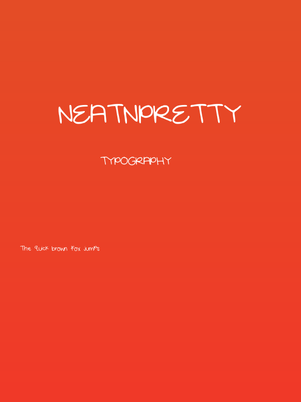 Neatnpretty Poster