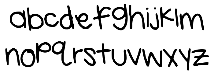 Neatnpretty Font LOWERCASE