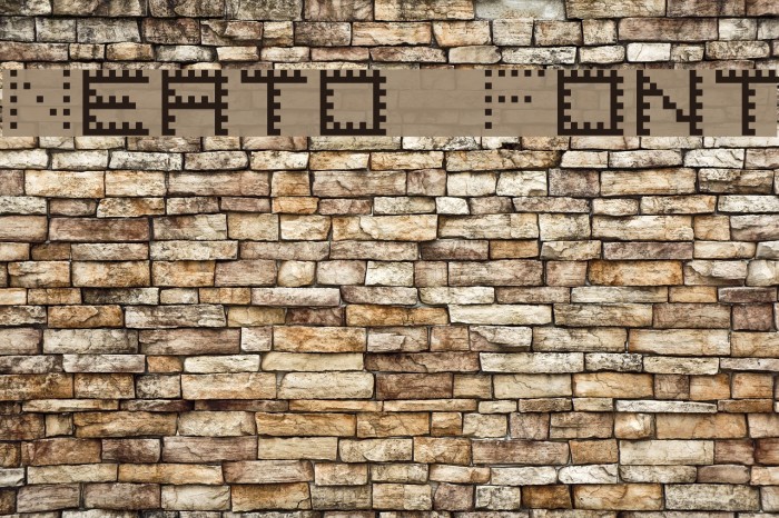 Neato Font examples