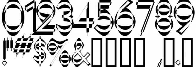 Neboman Schriftart Anderer Schreiben