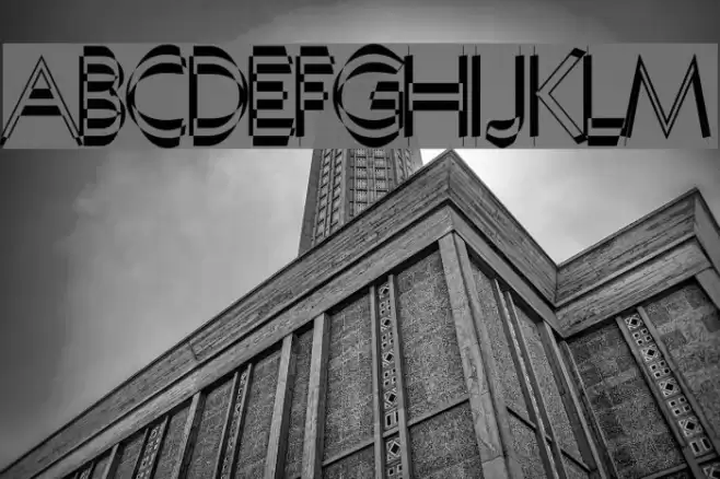 Neboman Schriftart examples