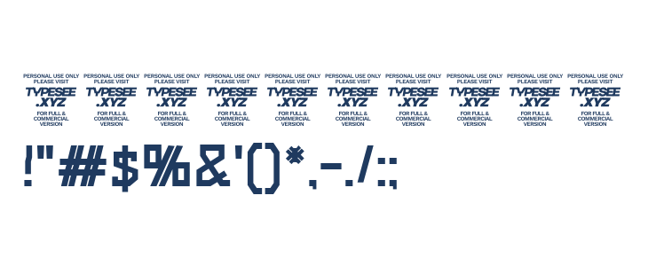 Nebula Chronos Bold Other Characters