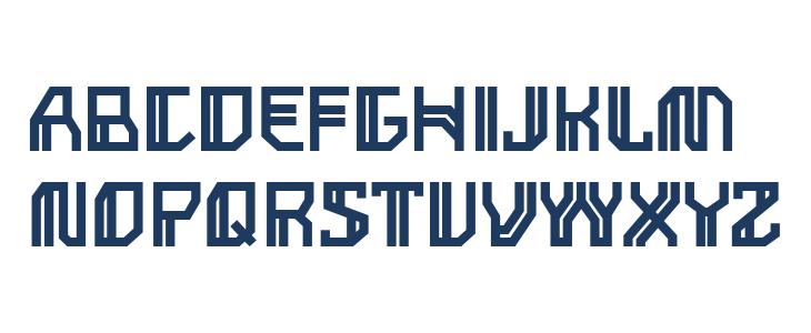 Nebula Chronos Bold Uppercase