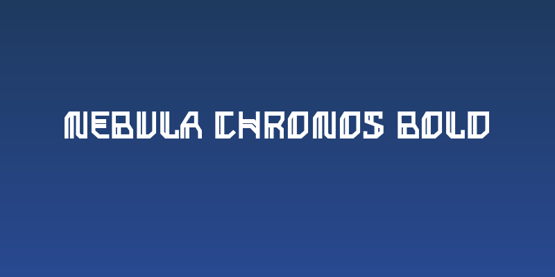 Nebula Chronos Bold Social Header