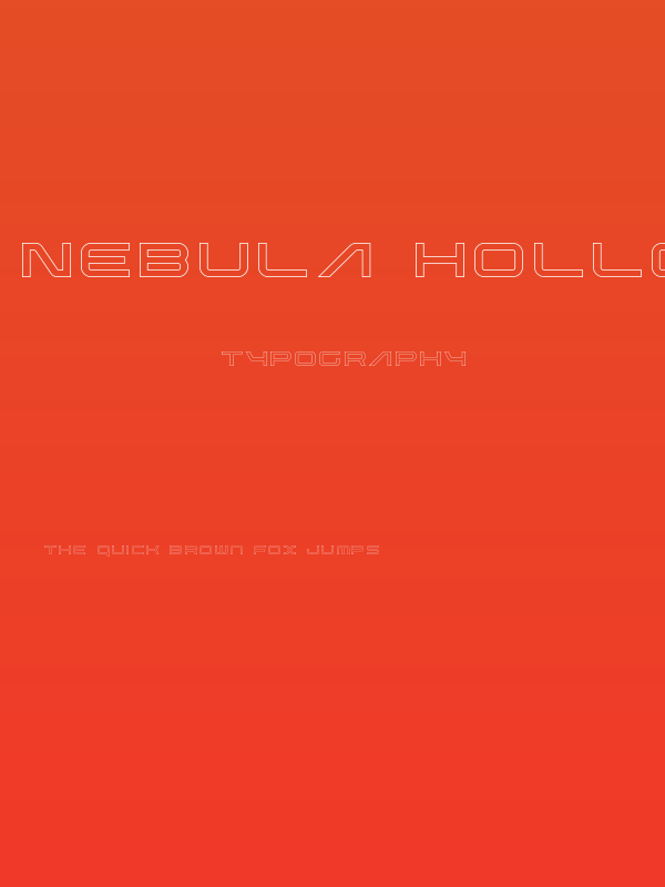Nebula Hollow Poster