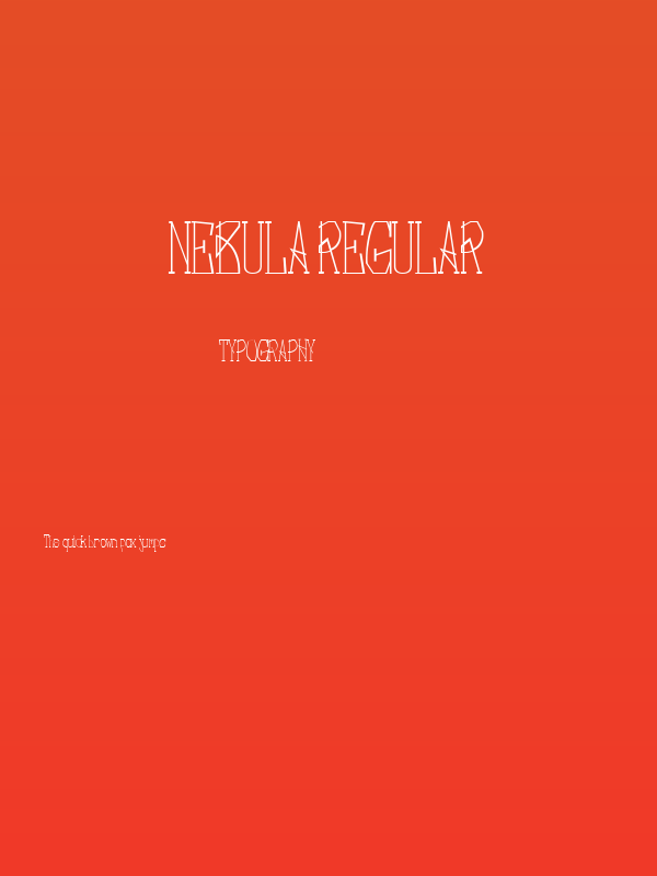 Nebula Regular Poster