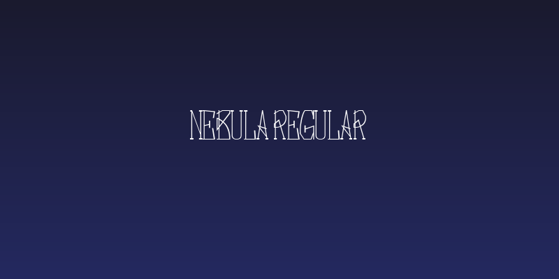 Nebula Regular Social Header